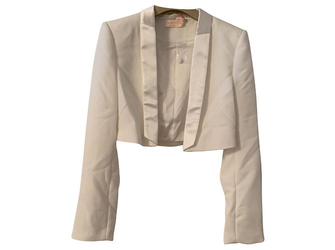 Casaco curto Alexis Mabille de smoking branco para Monoprix Fora de branco