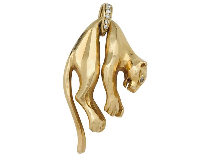 cartier jaguar pendant
