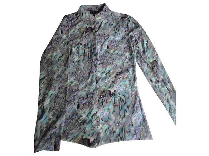 Autre Marque IRIE WASH Bluse Polyamid Bunt Mehrfarben