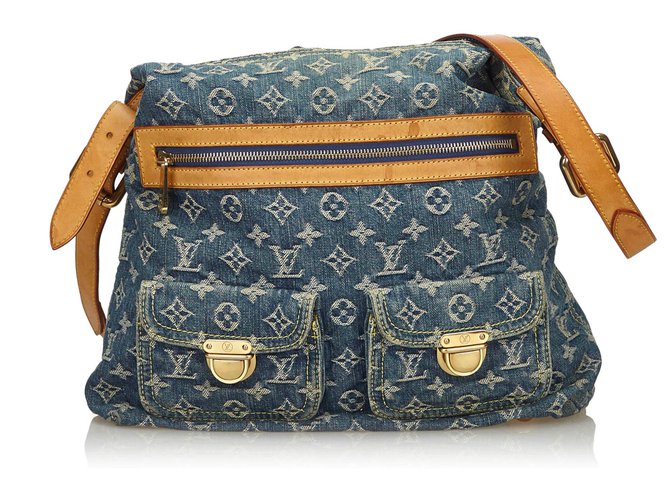 Louis Vuitton, Bags, Vintage Louis Vuitton Monogram Denim Bag