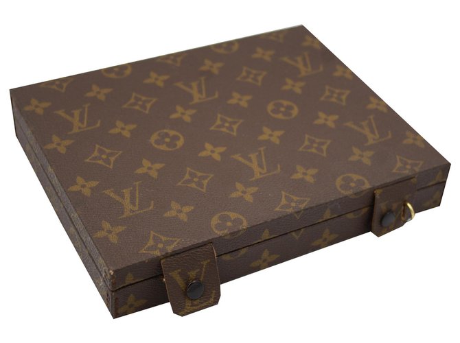 Louis Vuitton Travel bag Brown Leather  ref.139083