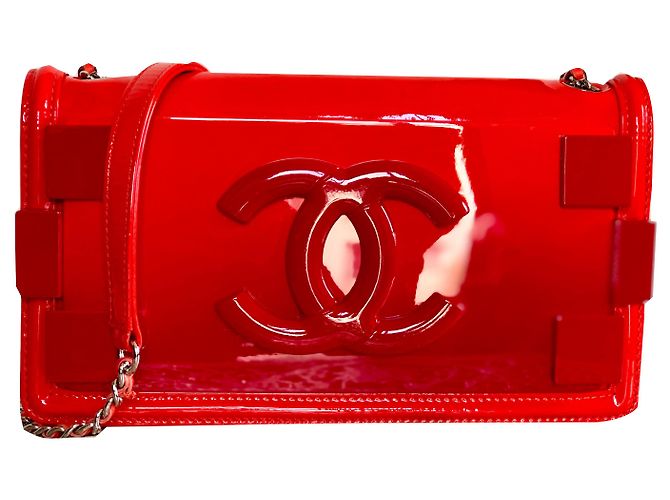 Chanel Boy Brick Lego Orange