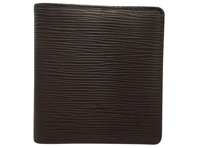 Slender Louis Vuitton Wallets Small accessories Brown Leather  ref.139122