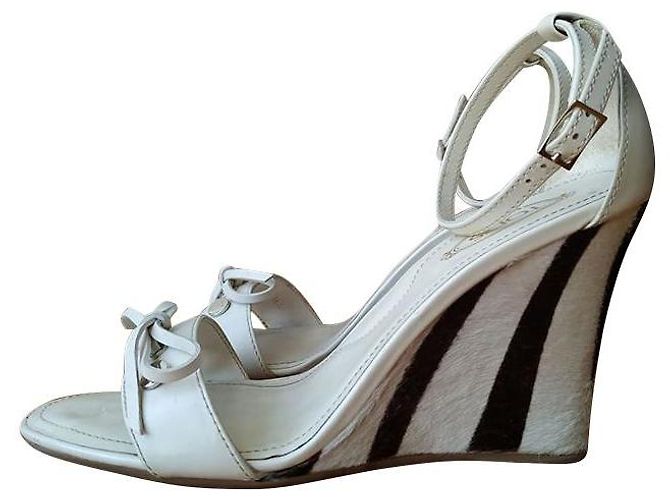Tod's Zebra Keilabsatz