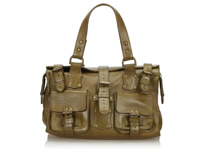 Mulberry Brown Leather Roxanne Handbag  ref.139397