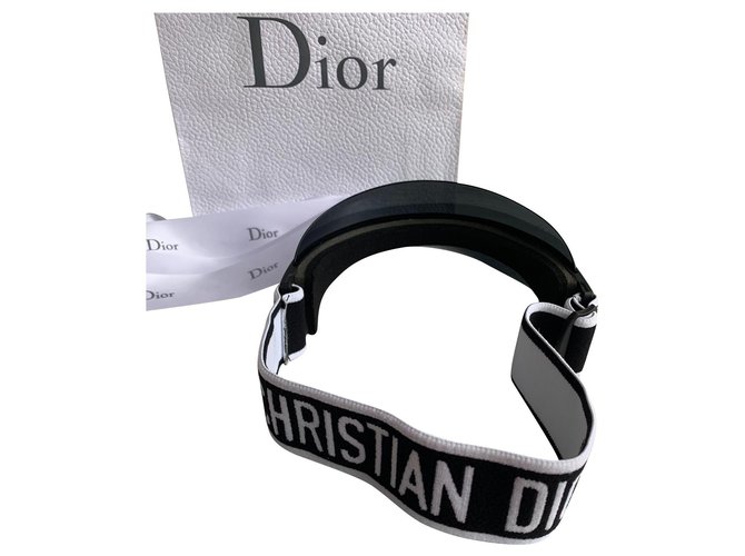 Dior Casquette VISOR Noir  ref.139479