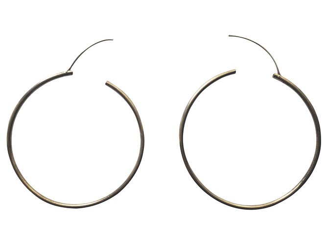 Autre Marque Earrings Silvery Metal  ref.139486