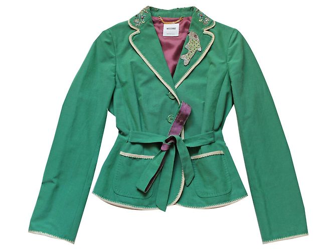 Wunderschöne Moschino Vintage Jacke Grün