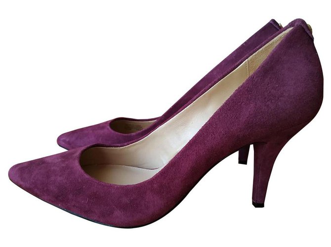 plum purple heels