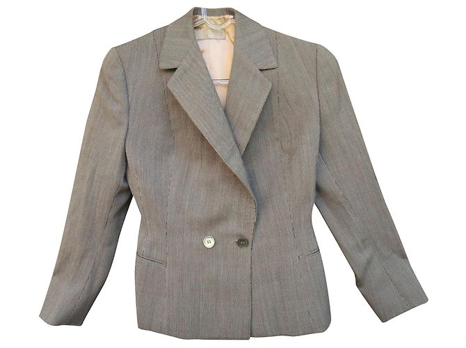 Autre Marque Giacca Stark & Sons in lana marrone