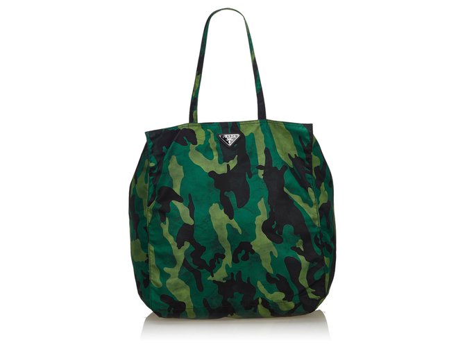 prada camouflage bag