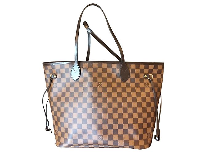 Louis Vuitton "Neverfull MM" Marrone