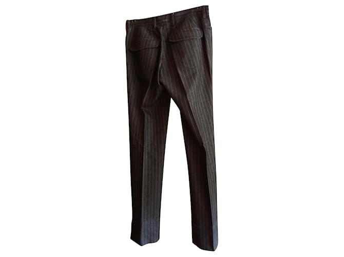 Zara Pantalons, leggings Gris anthracite  ref.140005