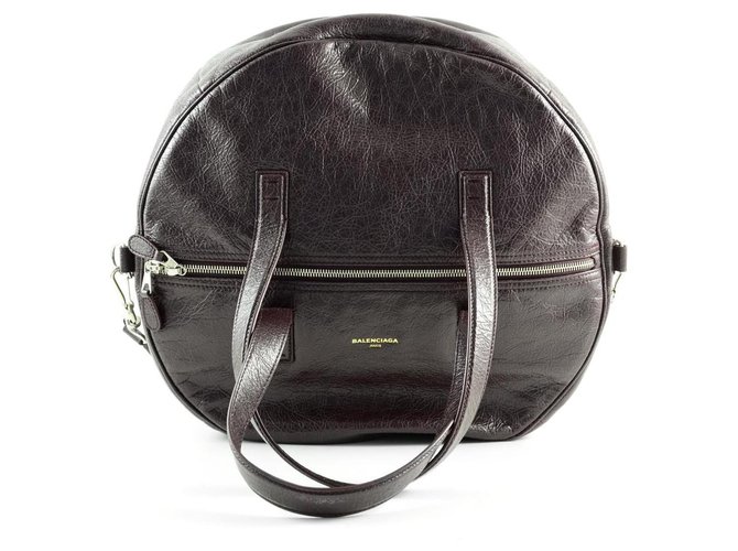 Balenciaga handbag new Brown Leather  ref.140160