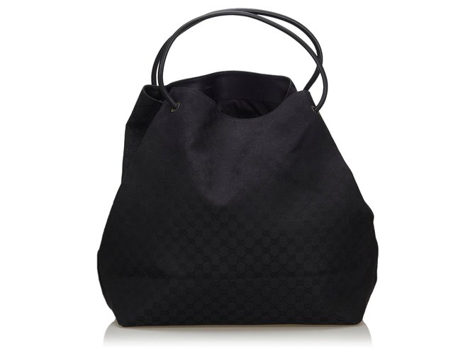 gucci black tote bag