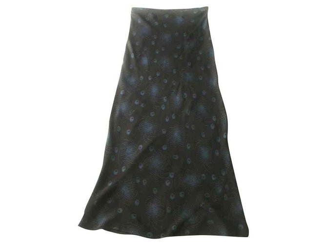 Diane Von Furstenberg Skirts Black Silk  ref.140304