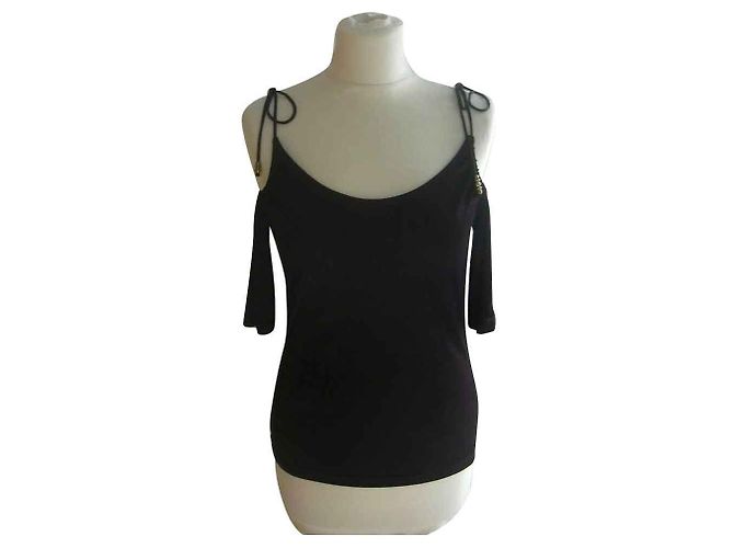 Top Givenchy preto de viscose