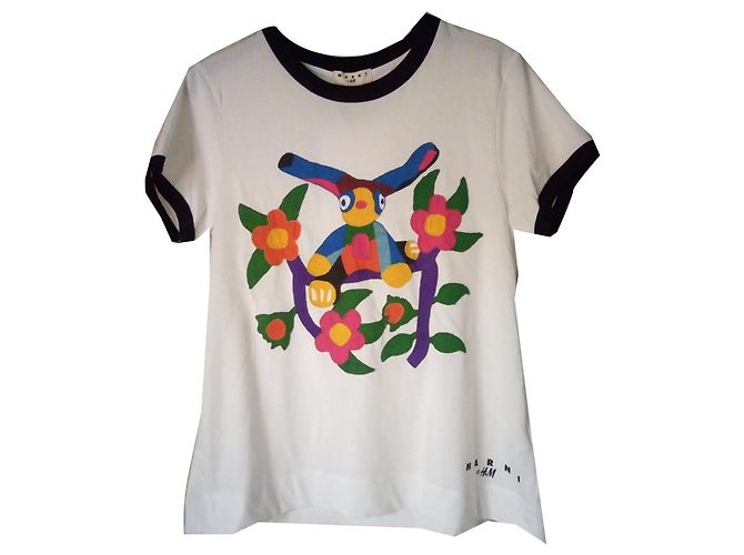Marni For H&M T-shirt in cotone multicolore