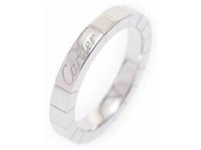 Cartier Lanieres Ring Silvery White gold  ref.140674