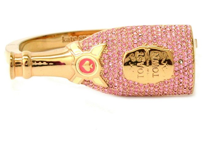 Bracciale Kate Spade Champagne D'oro Oro rosa  ref.140699