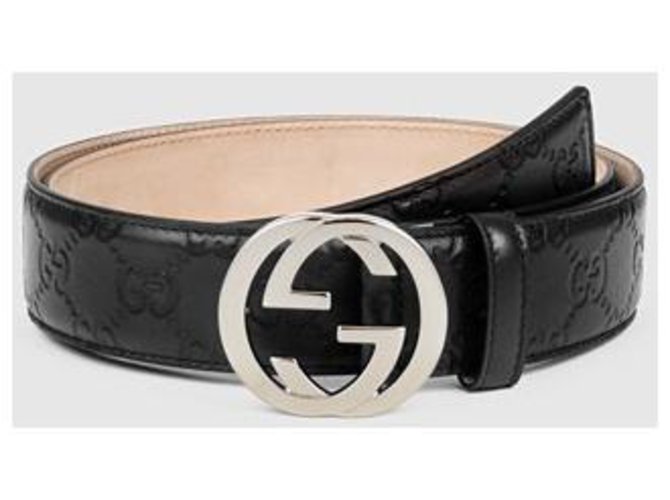 Gucci Guccissima Black Leather  ref.140736