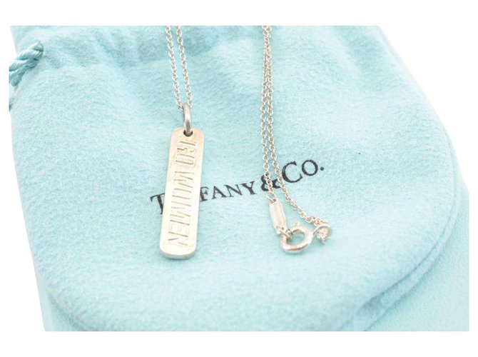 Autre Marque Tiffany & Co. Go Women Necklace Silvery Silver  ref.140766