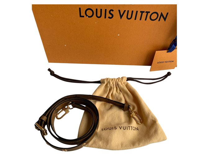 Louis Vuitton borse, portafogli, casi Caramello Tela  ref.140828