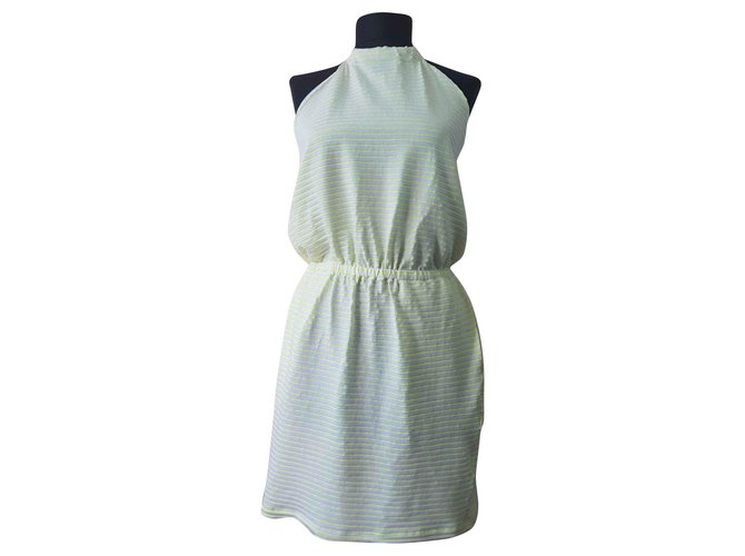 Mauro Grifoni Dresses Green Silk Cotton Polyester  ref.140866