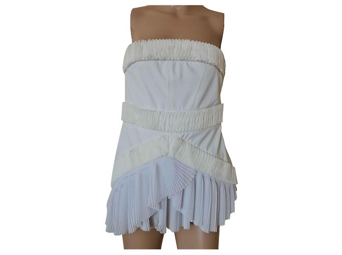 Autre Marque Betty Blue Top Weiß Polyamid