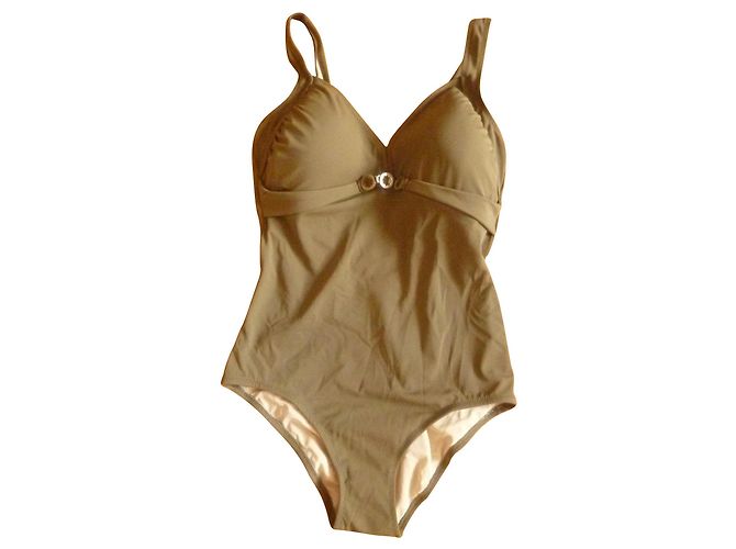 Autre Marque Badeanzug 1 Anne Weyburn Stück Khaki