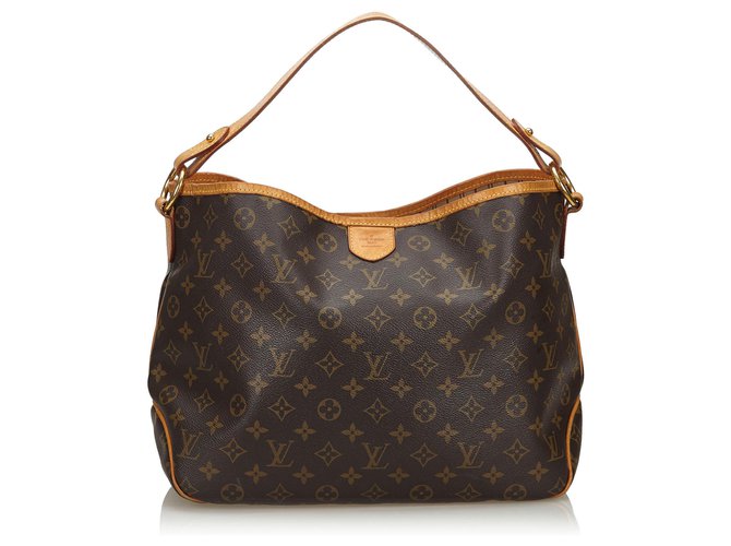 Monograma de Louis Vuitton Brown, encantador PM Castaño Cuero Lienzo  ref.140977