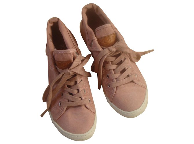 Pink Palladium sneakers Cotton  ref.141055