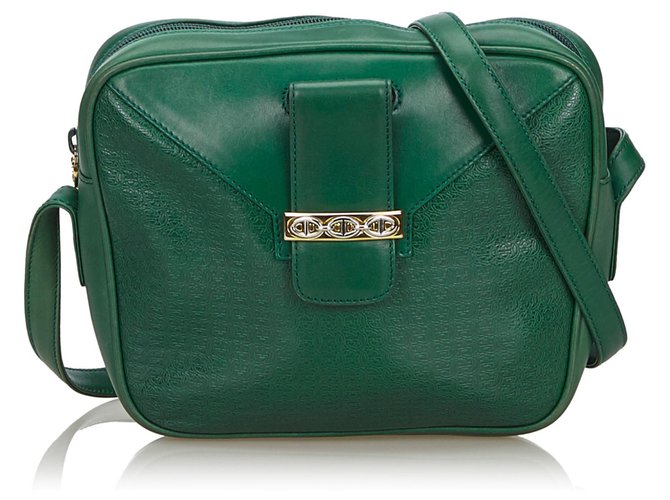 gucci green leather bag