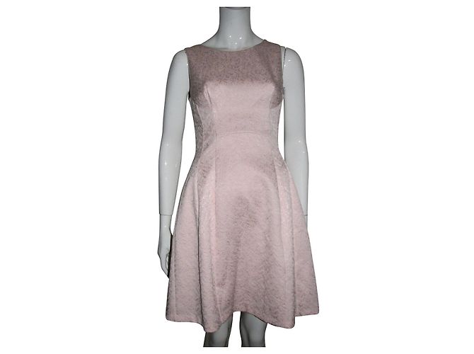 Coast Seidenbesticktes Kleid Pink