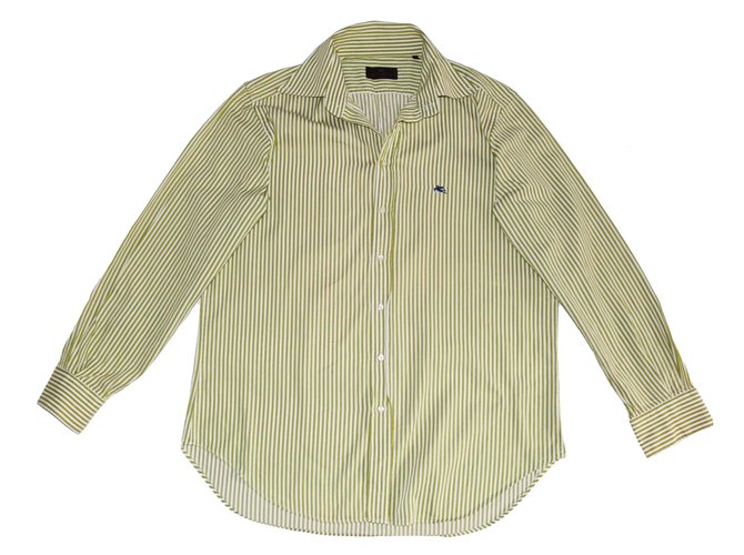 Etro chemises Coton Multicolore  ref.141397