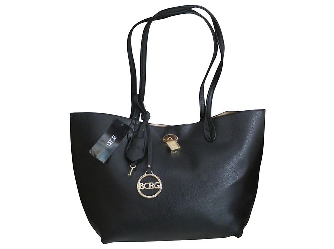 Borsa Bcbg in pelle nera Nero