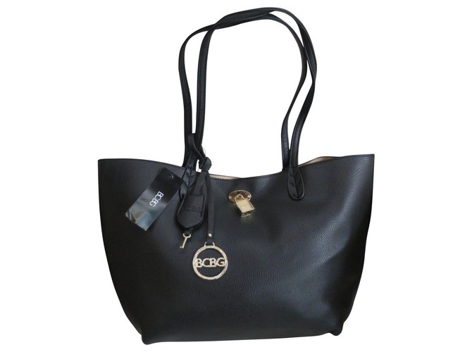 Bcbg Handbags Black Leather  ref.141449