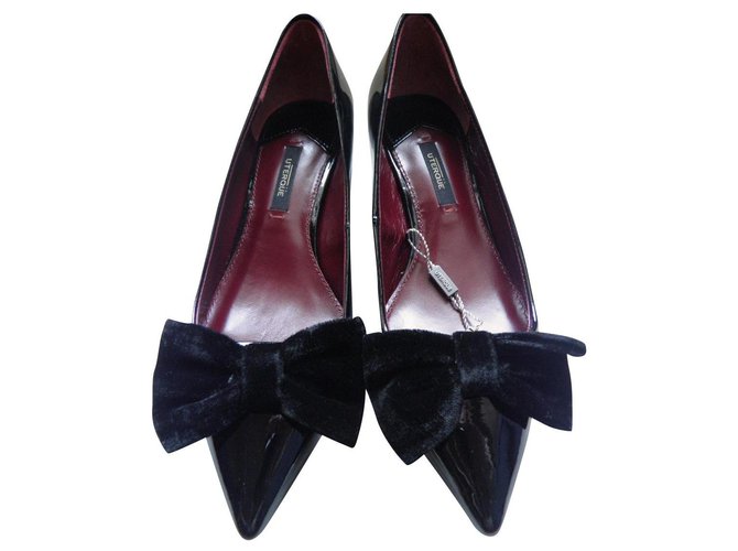 Uterque Heels Black Patent leather  ref.141471