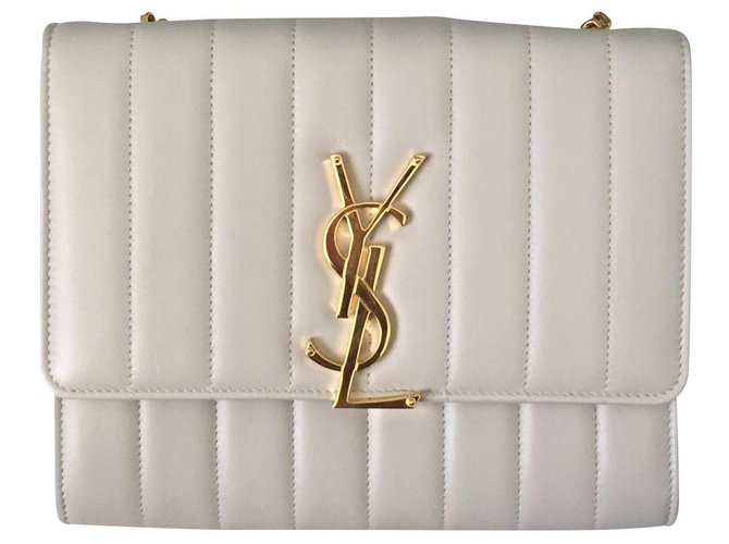 vicky chain wallet in quilted patent leather