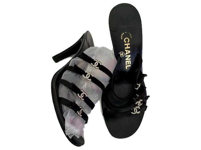 Chanel Heels Black