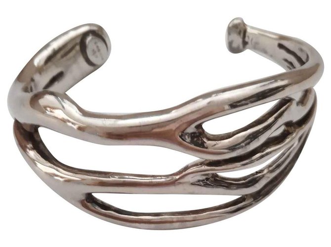 Gas Armbänder Silber Metall Versilbert  ref.141602