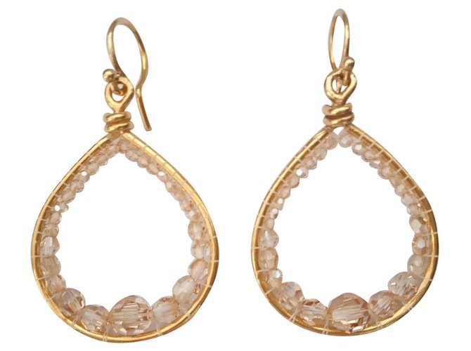 Chan Luu Orecchini D'oro Argento Placcato in oro