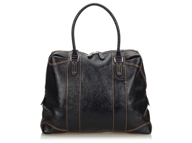 Fendi Black Patent Leather Handbag  ref.141767