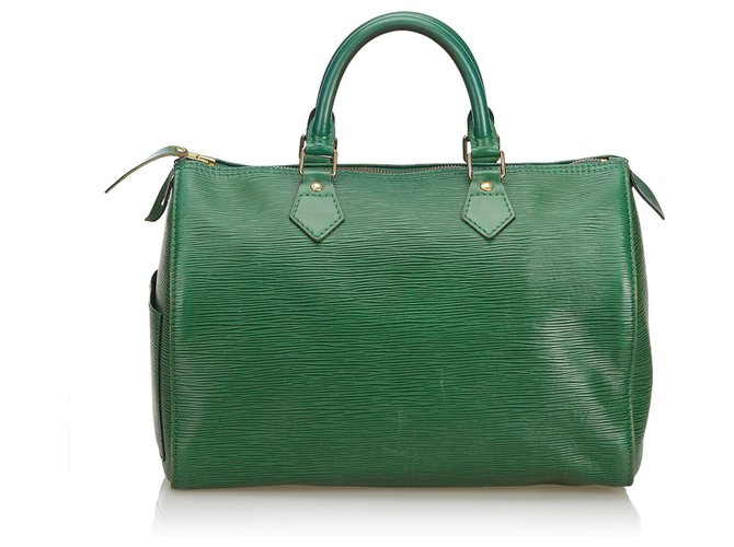 Louis Vuitton Epi Speedy Bag 30 Green