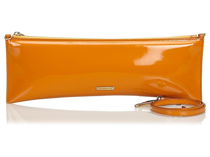 burberry orange purse