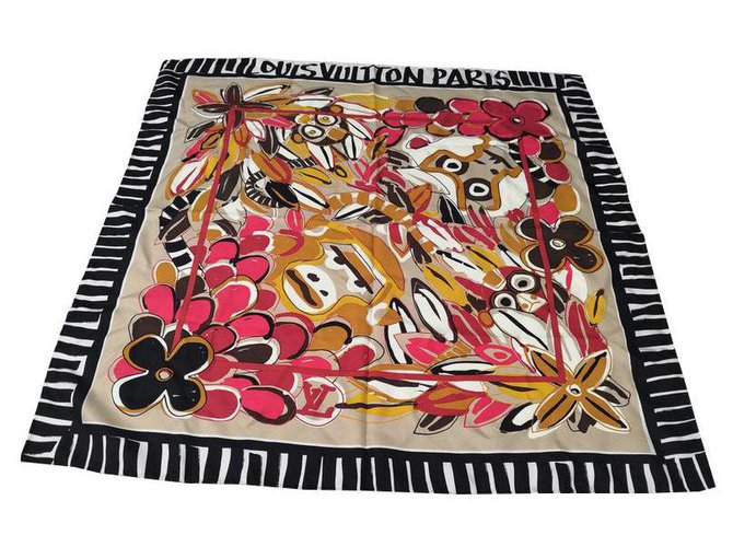 Louis Vuitton Silk scarves Multiple colors  ref.141841