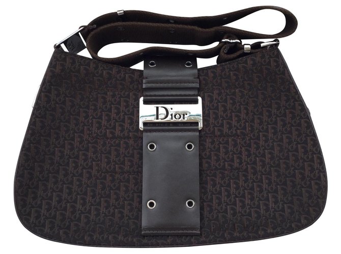 Christian Dior Columbus Brown Cloth  ref.141881
