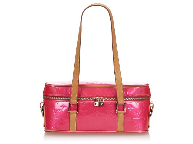 Louis Vuitton Pink Vernis Sullivan Horizontal GM Leather Patent leather  ref.141966