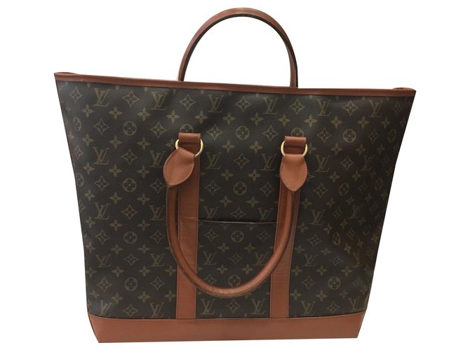 Neverfull Louis Vuitton Travel. Shopping Leather  ref.142029