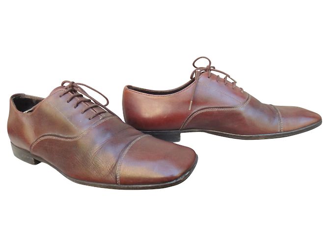 Prada richelieu con troncone Marrone 